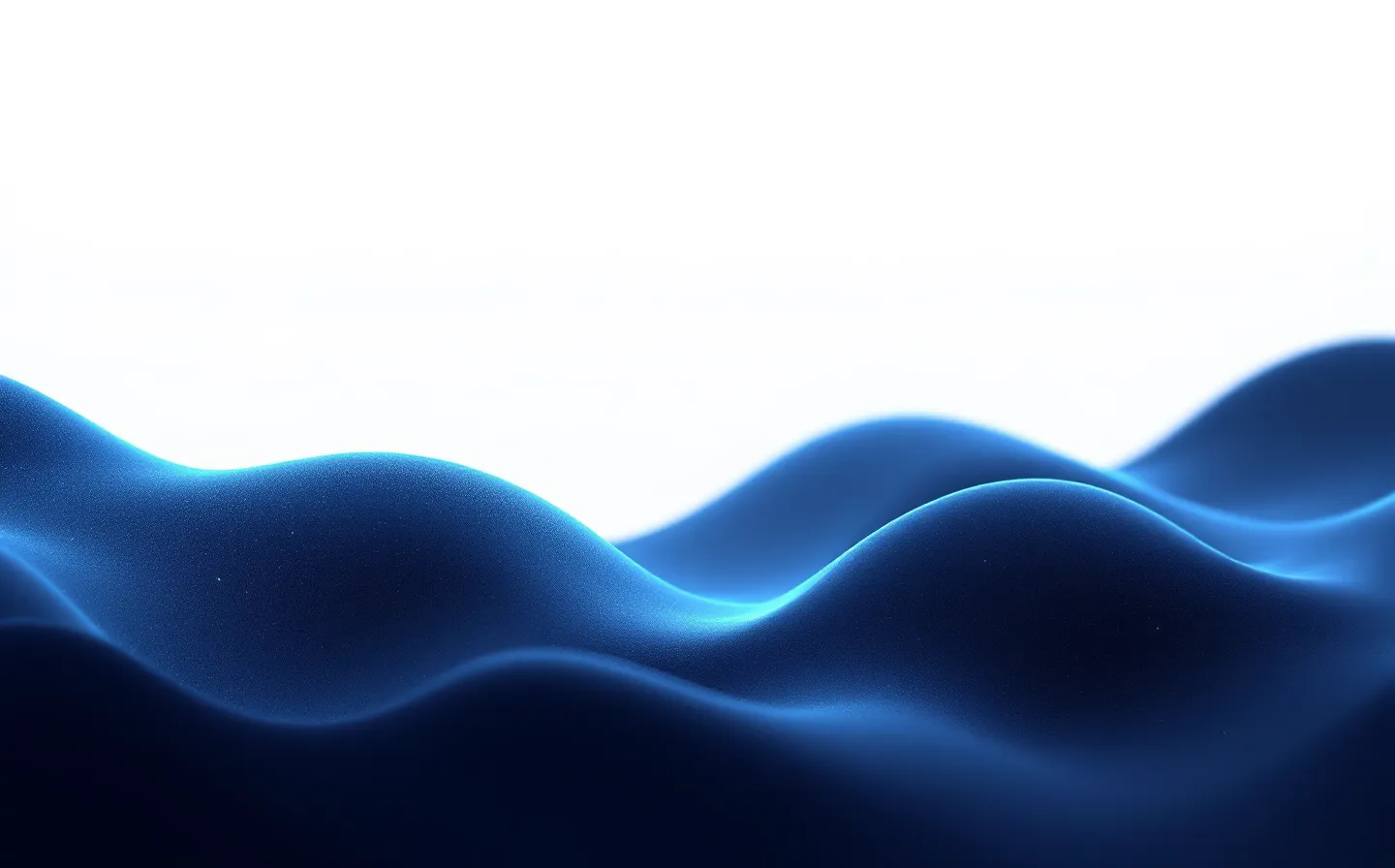 Abstract slate-blue peptide chain merging into a coral-traced peristaltic wave on a deep-navy field